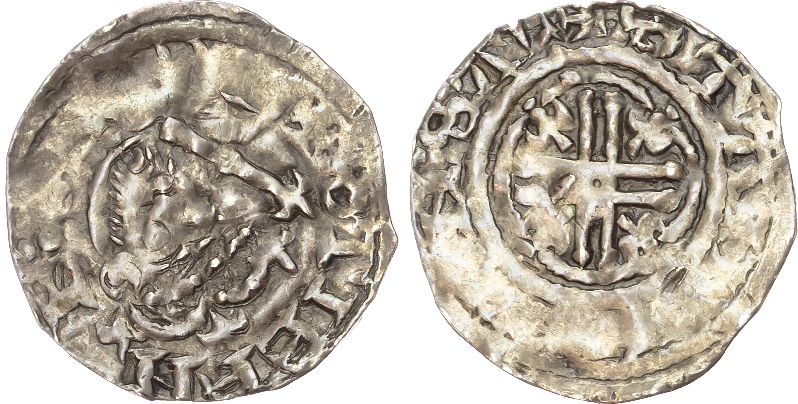 Stephen (1135-1154) Penny, Cross Pommée (Awbridge) type, Salisbury mint, moneyer Stanung.
