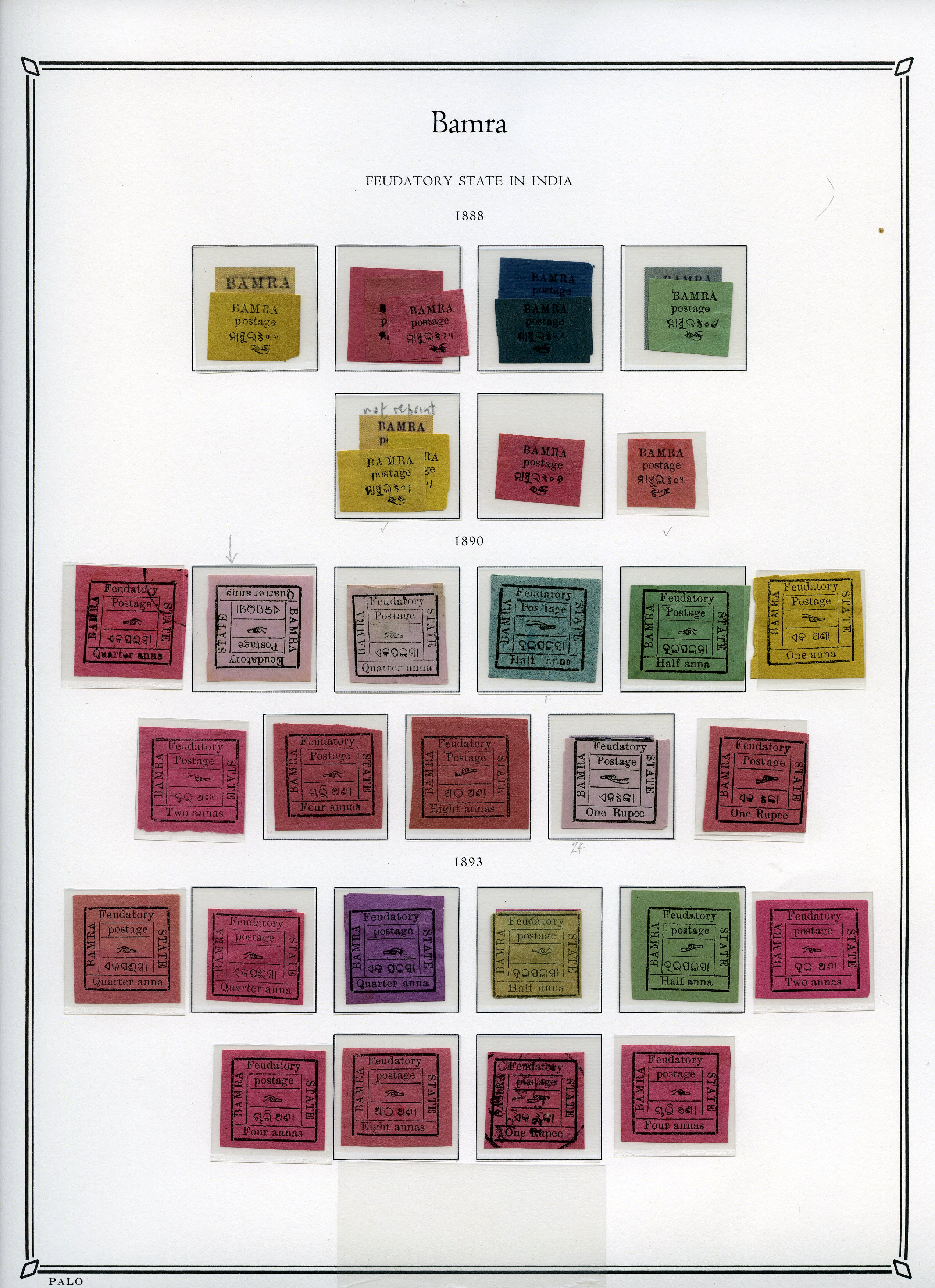 1888-1893 mint and used collection...