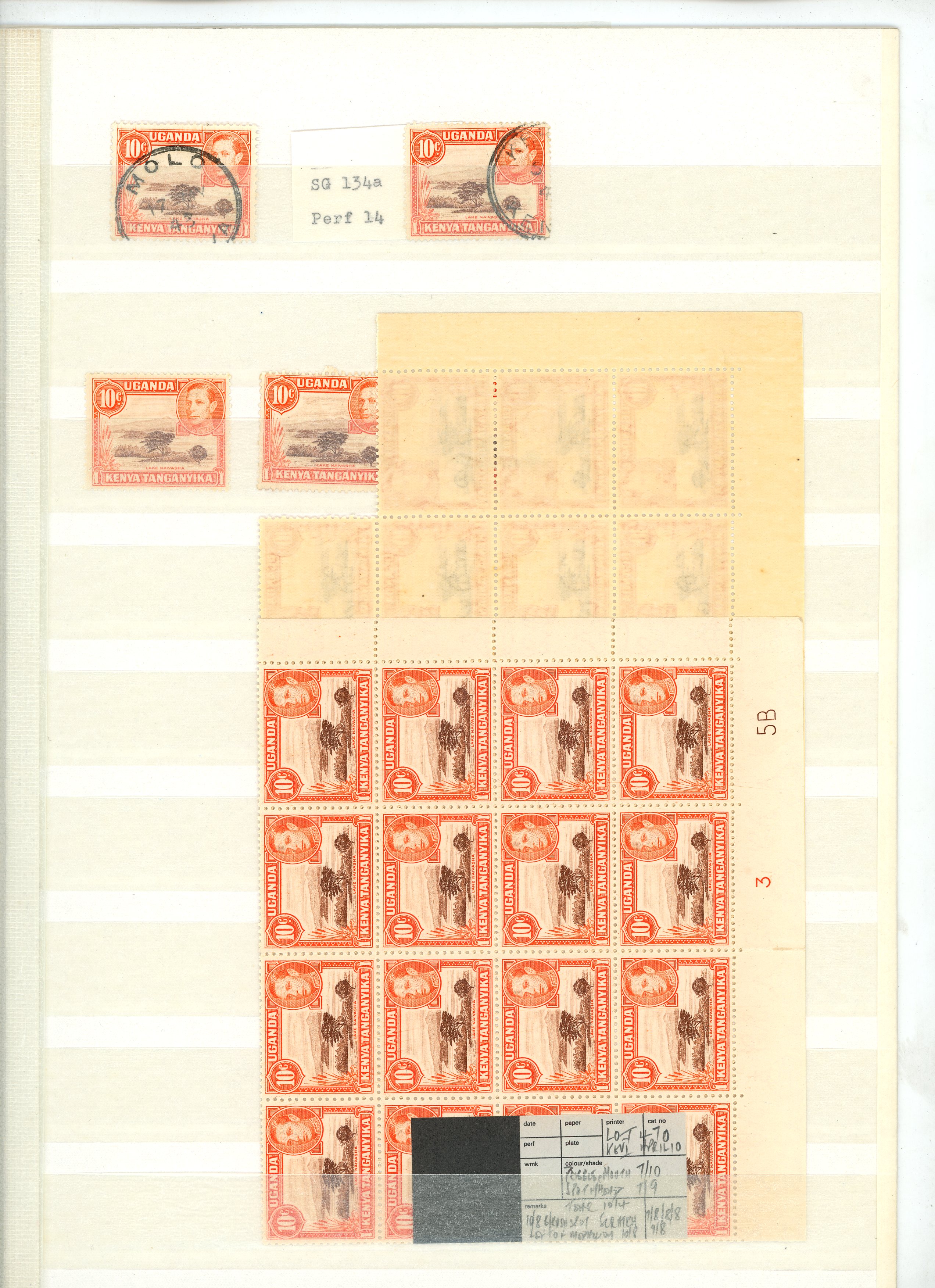 KUT SG 134, a; study collection