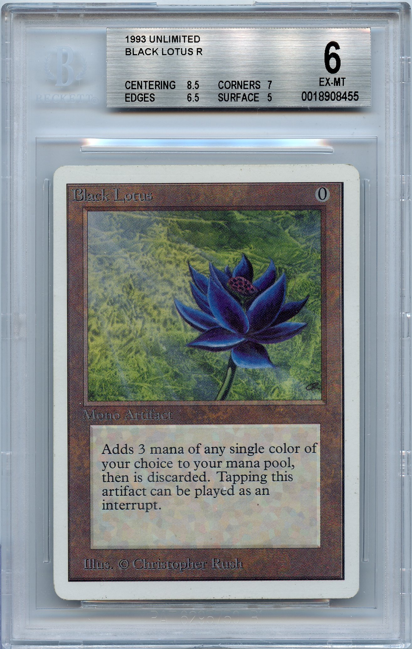 BGS 6 Black Lotus - Unlimited Power Nine