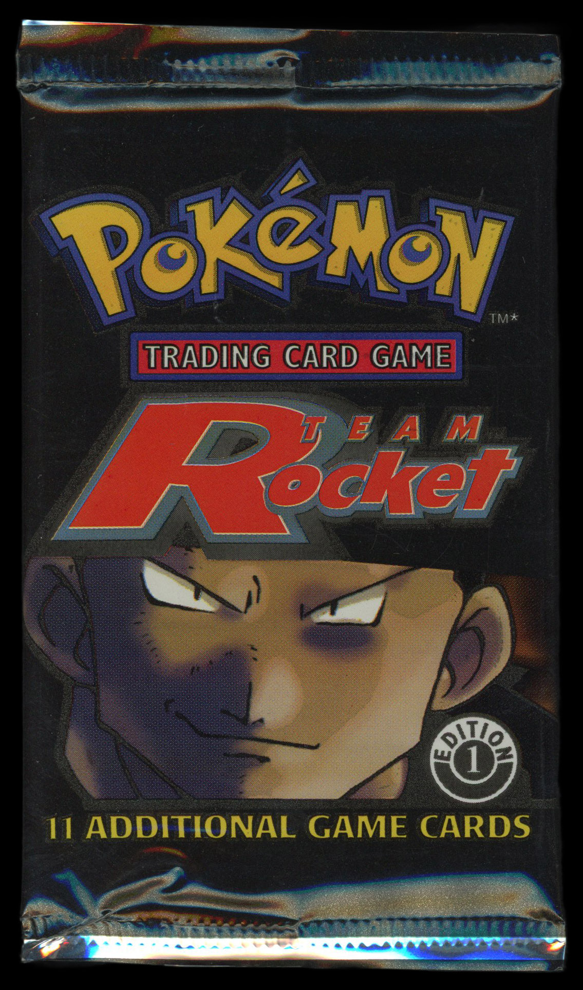 Team Rocket 1st Edition Sealed Booster Pack - Giovanni Artwork - Weight In Description 
