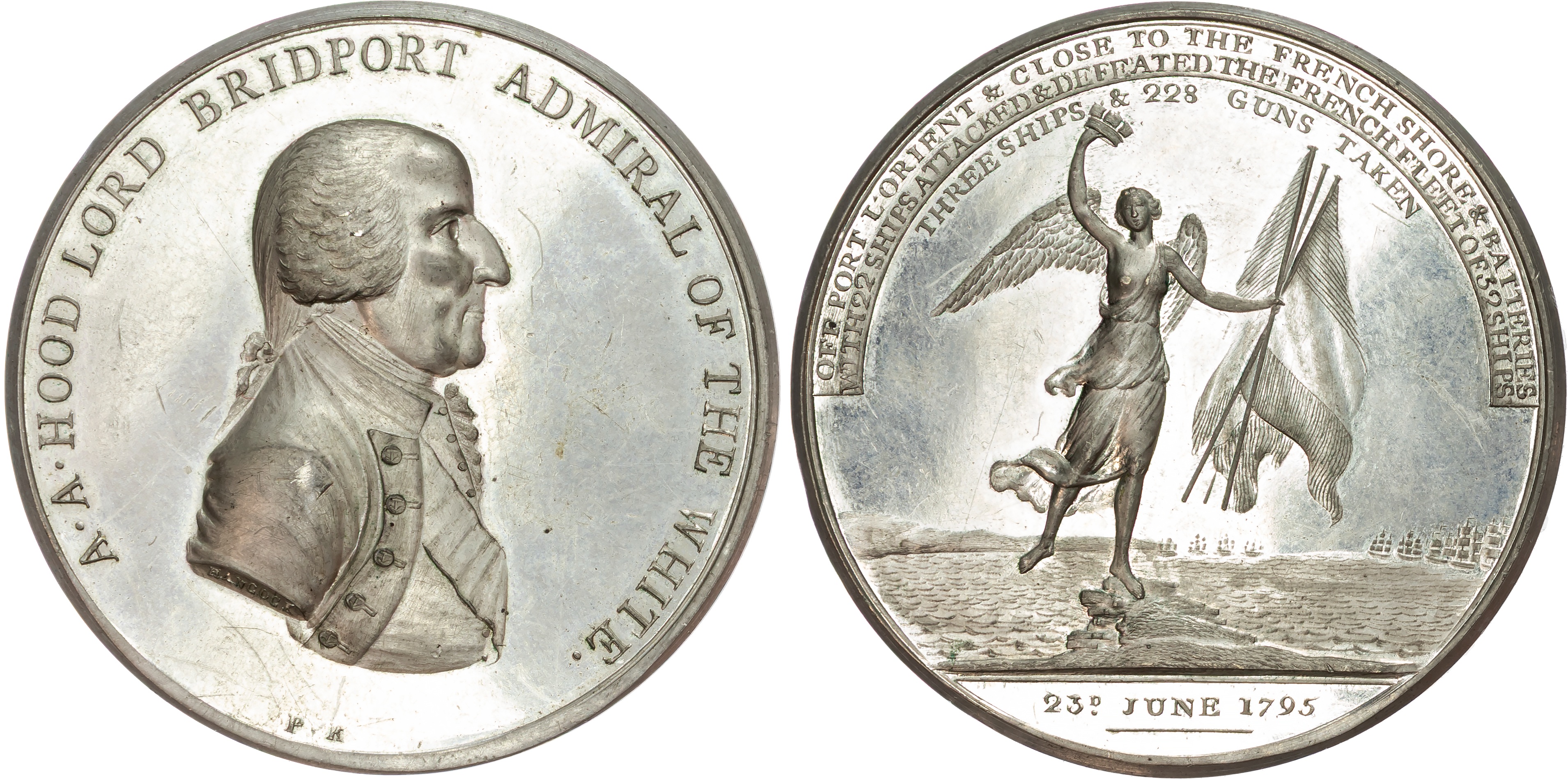 Admiral Hood and the Naval Action off the Isle de Croix 1795.