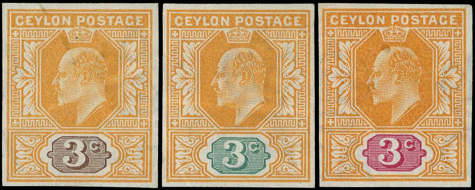 Ceylon SG 266 colour trials
