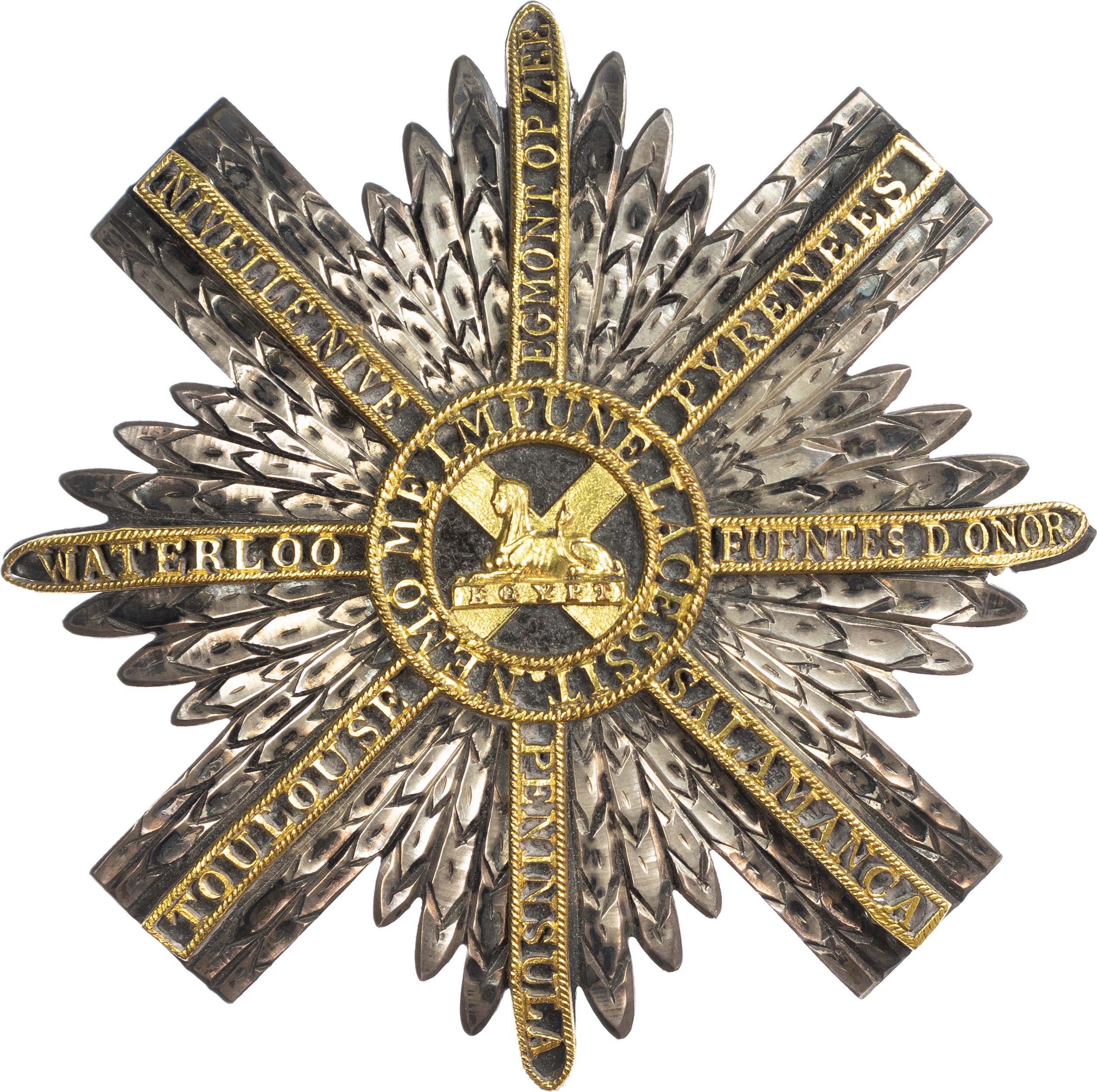 Breast Star Reminiscent of the Portuguese Commanders Cross