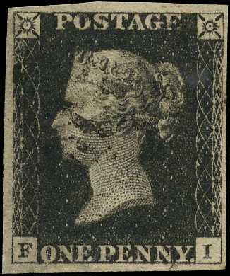 Plate 5 (FI), intense black, four good to...