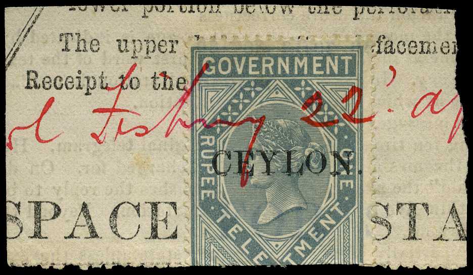 1880 1r on piece with manuscript...