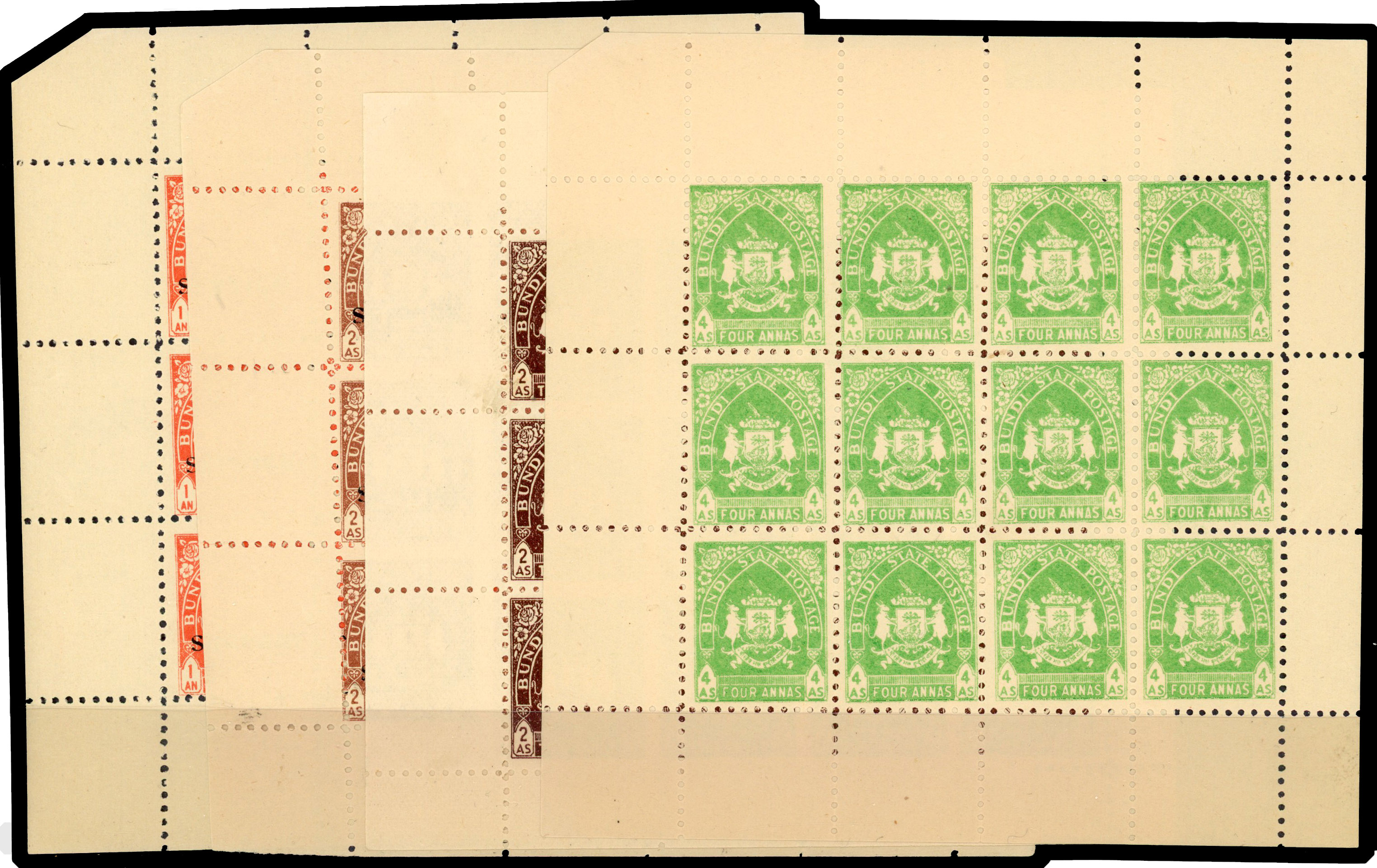 IFS Bundi SG 61-3 sheets mint