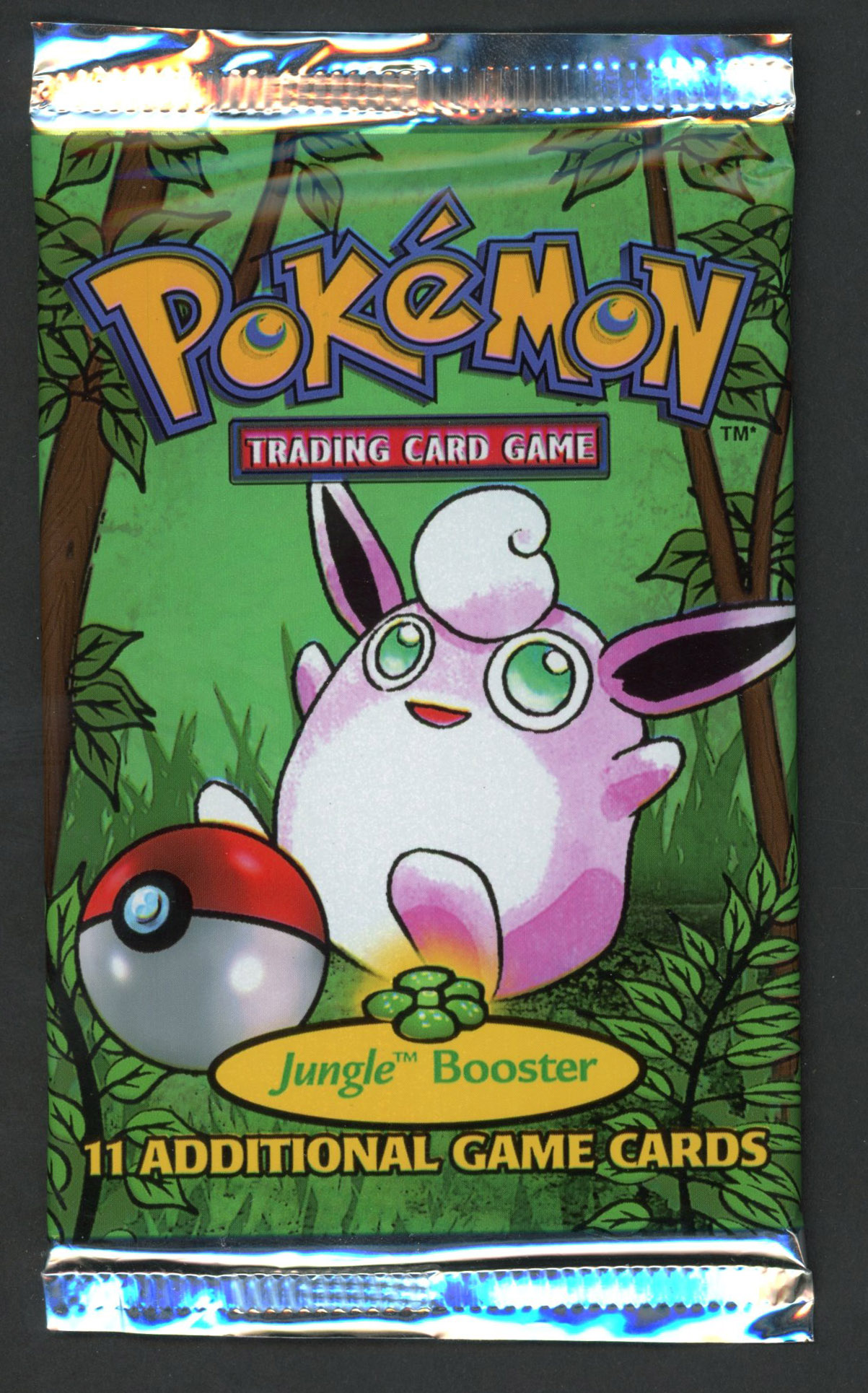 Jungle Sealed Unlimited Booster Pack - Wigglytuff Artwork