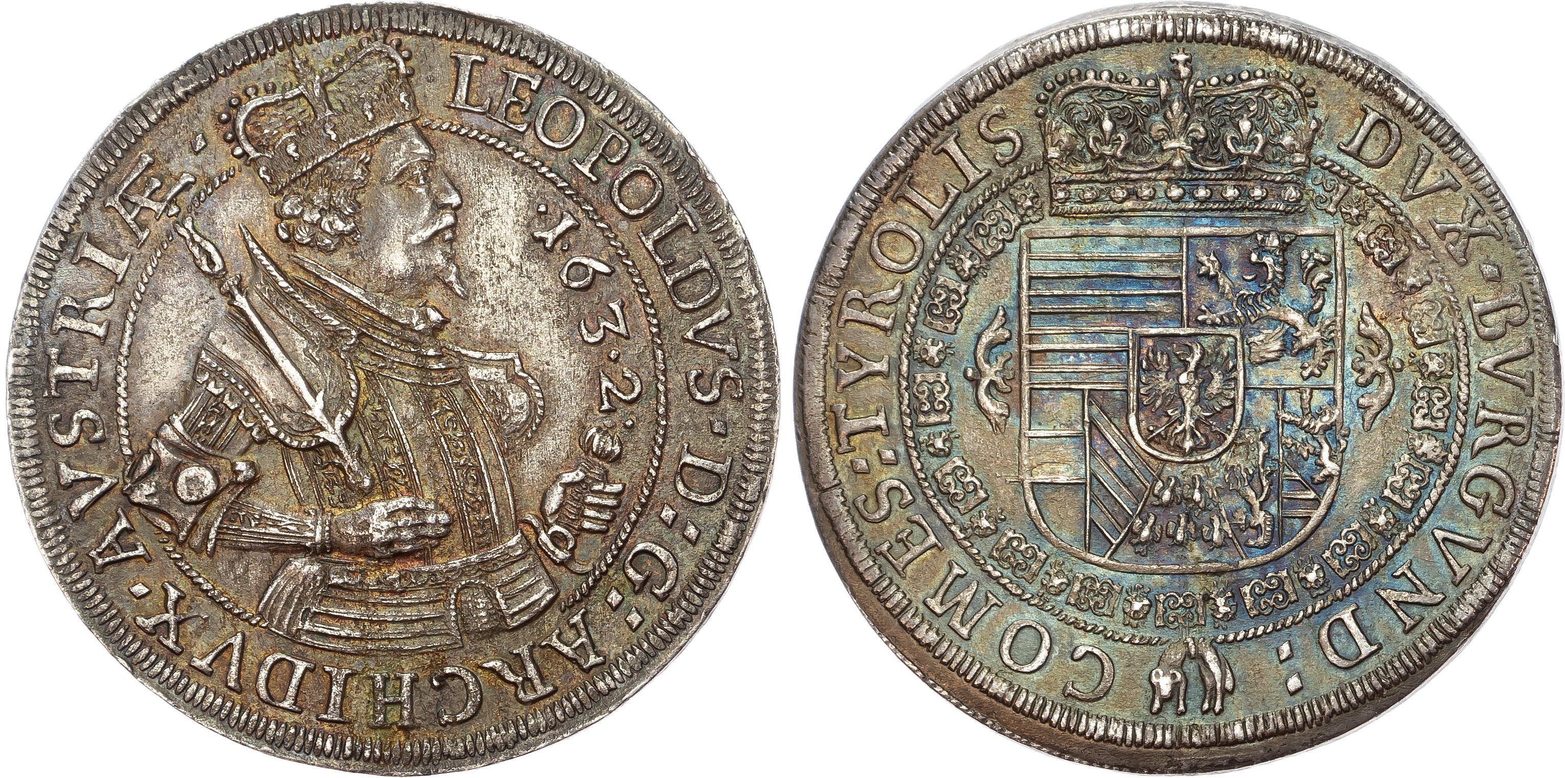 Austria, Holy Roman Empire, Leopold V (1626-1632), silver Taler