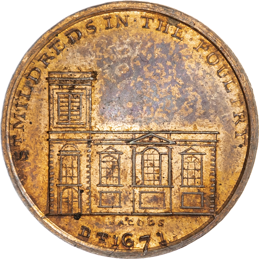 London - Holborn, Paul Skidmore’s ‘London Churches Series’ Halfpenny