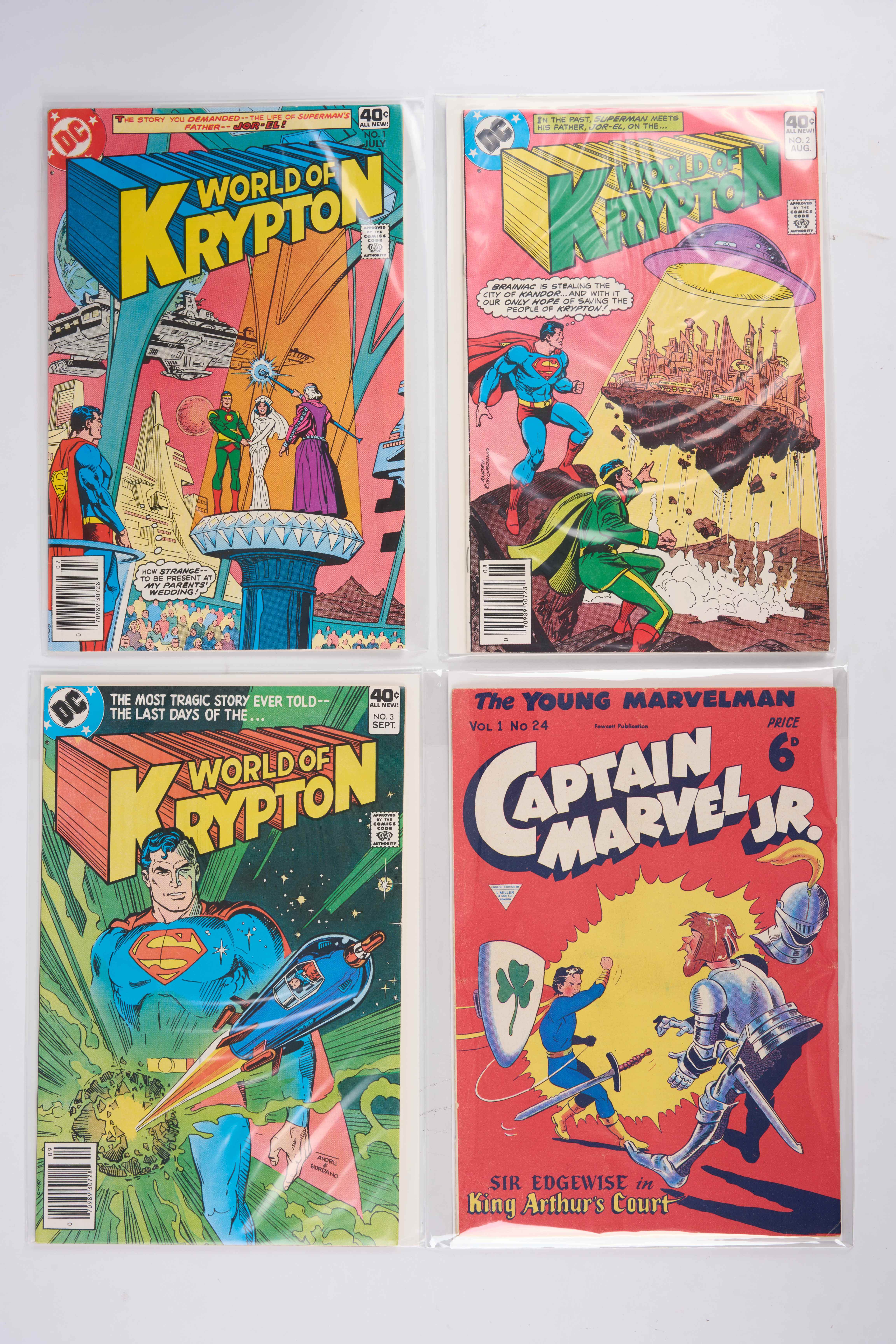 DC Comics Batman, Hellblazer, Legion of Heroes, Captain Marvel Jr. (DC Comics, 1944-2000) Bundle of 24