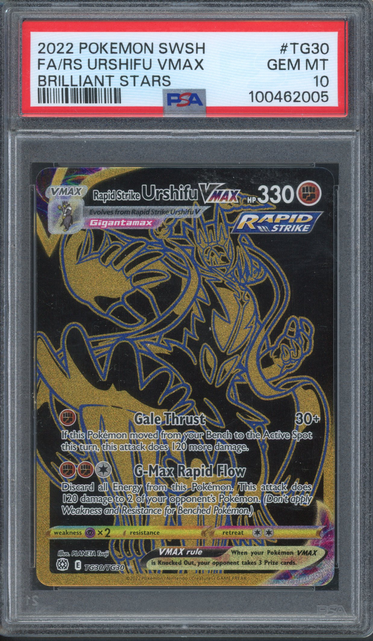 PSA 10  Rapid Strike Urshifu [SHOP]
