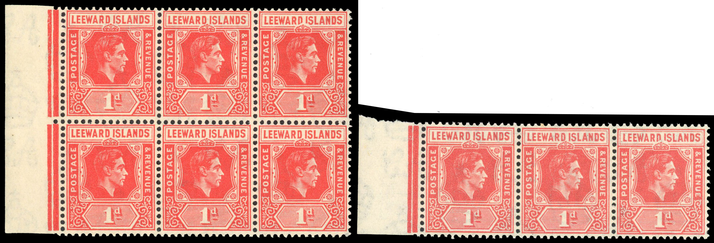 Leeward Islands SG 99a, ca mint