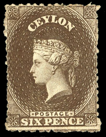 Ceylon SG 46y large part o.g. 