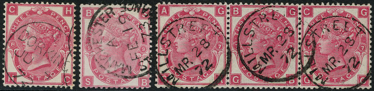 1870-72 3d rose Pl’s.6-9.
