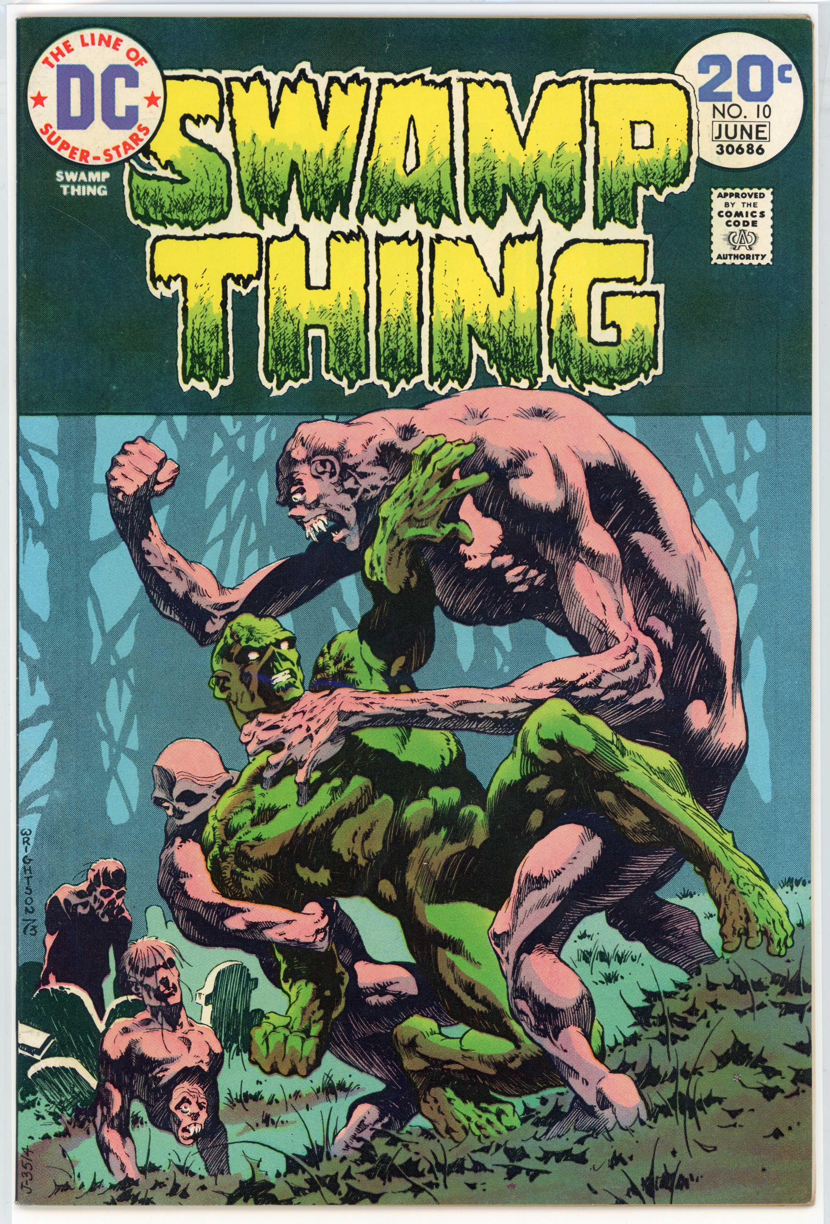Swamp Thing #10 (DC Comics, 1973)