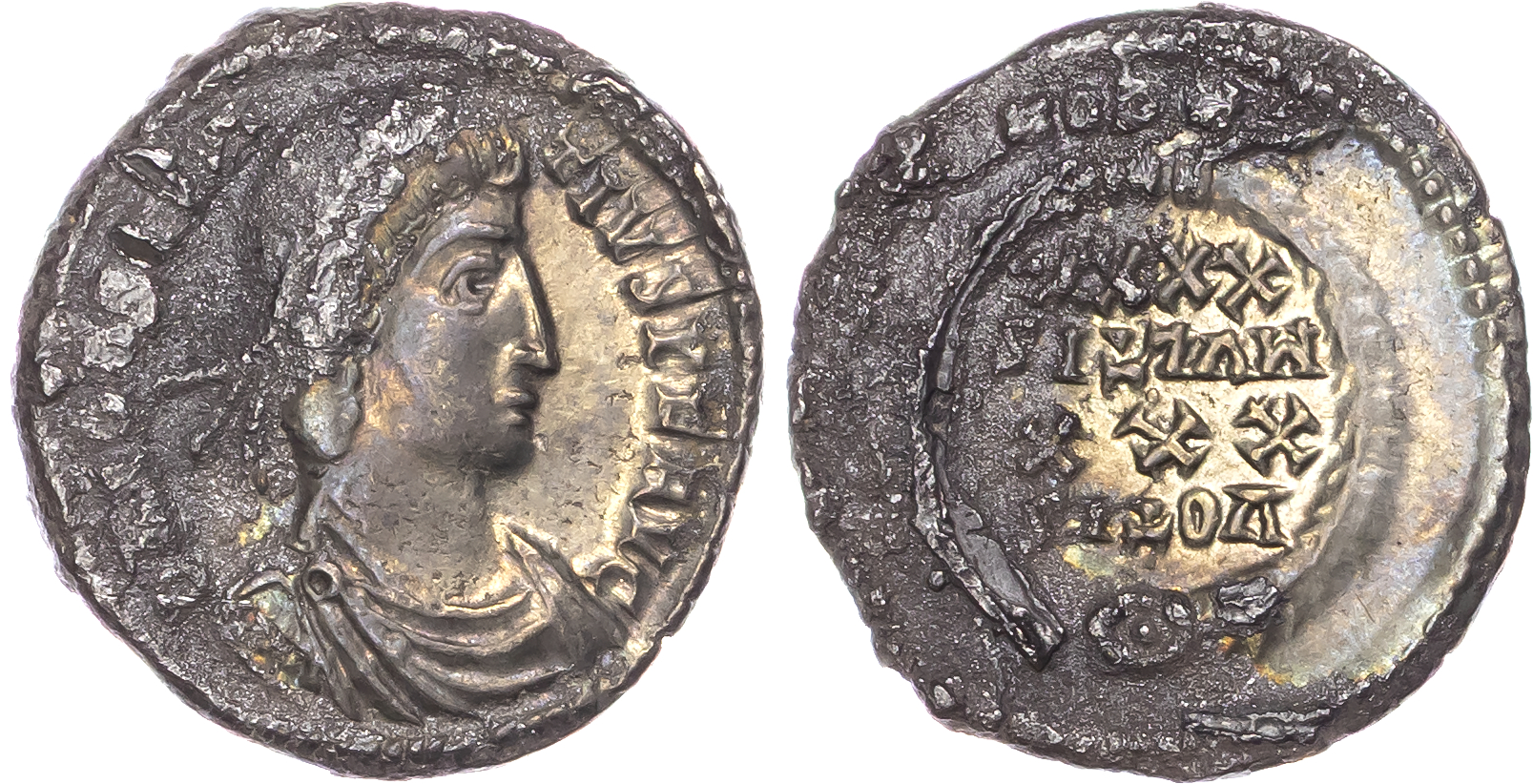 Constantius II (AD 337-361) AR Siliqua, Arles, AD 355/360, 3.39g.