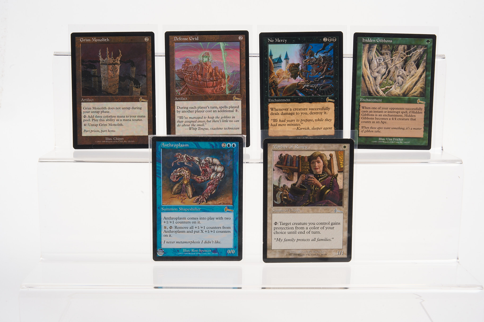 Urza’s Legacy Partially Completed Set