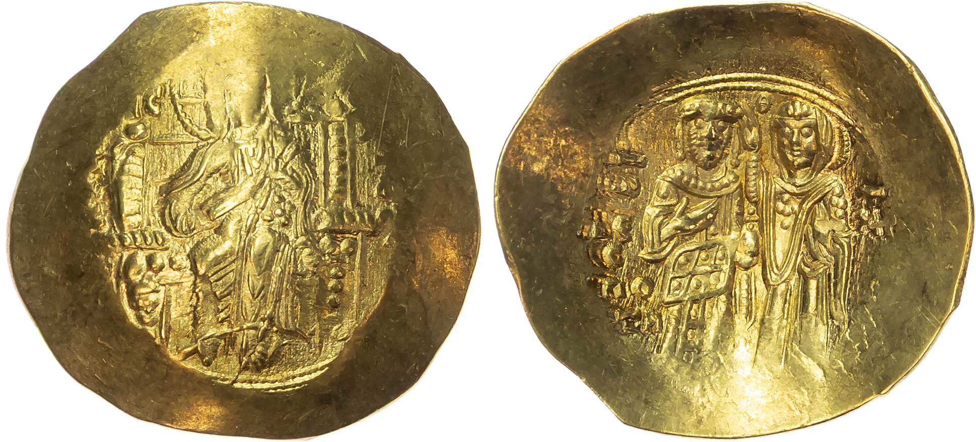 John II Comnenus (1118-1143) AV Hyperpyron, Thessalonica, c. 1137-1143, 4.37g.