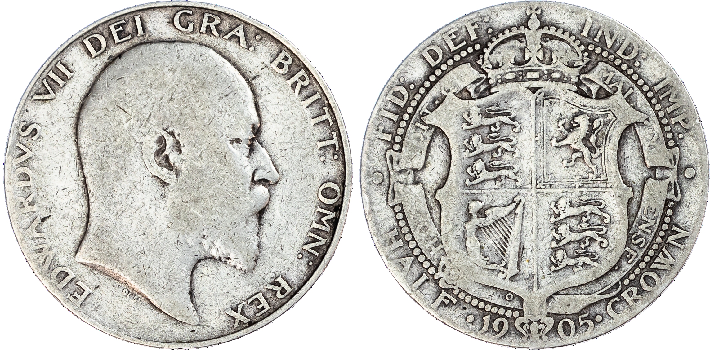 Edward VII (1901-10), Halfcrown, 1905