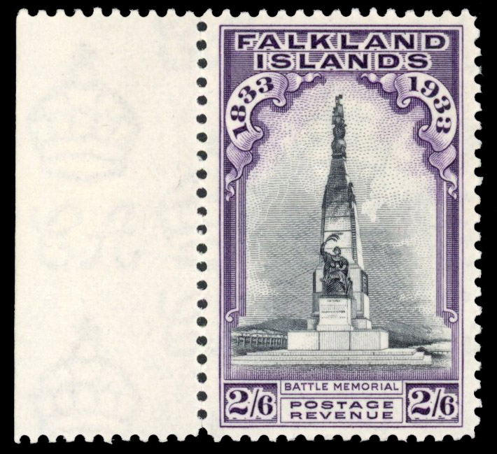 SG 135 1933 Centenary 2/6d mint