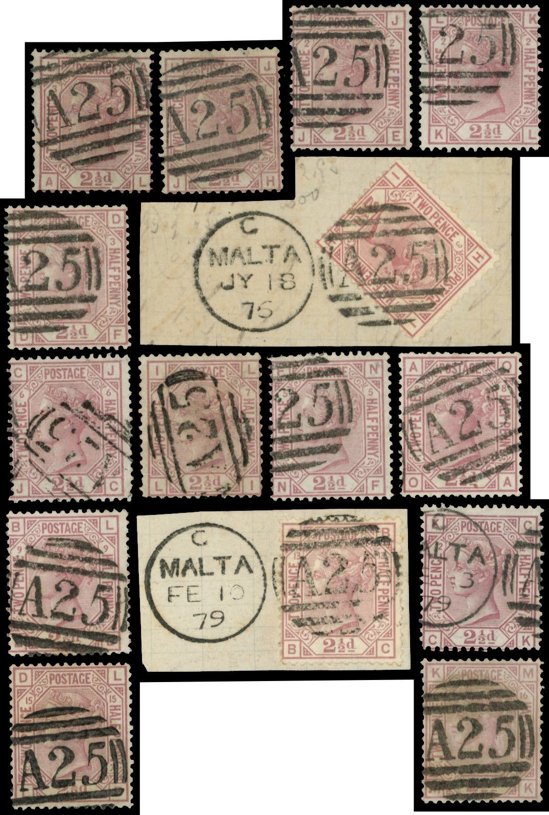 Malta accumulation of Great Britain used in