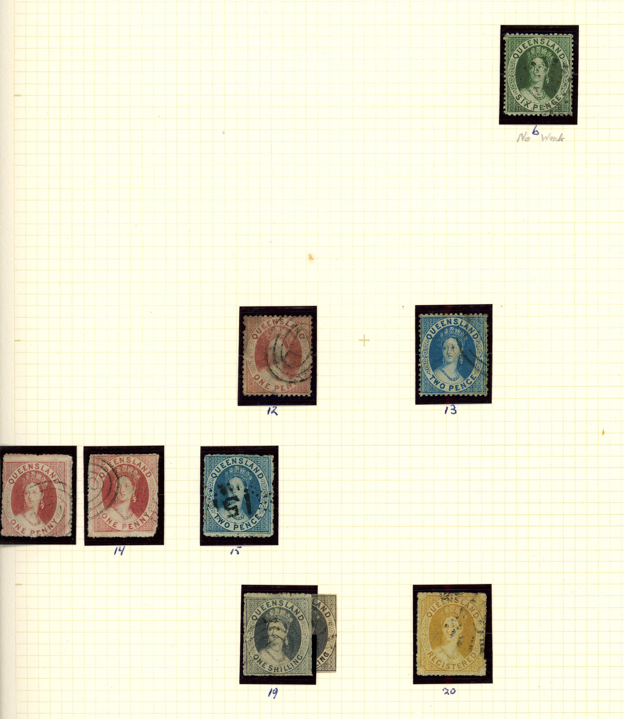 180-1907 mint and used collection (hundreds) on Philatelic leaves. An extensive range of used, the condition being...