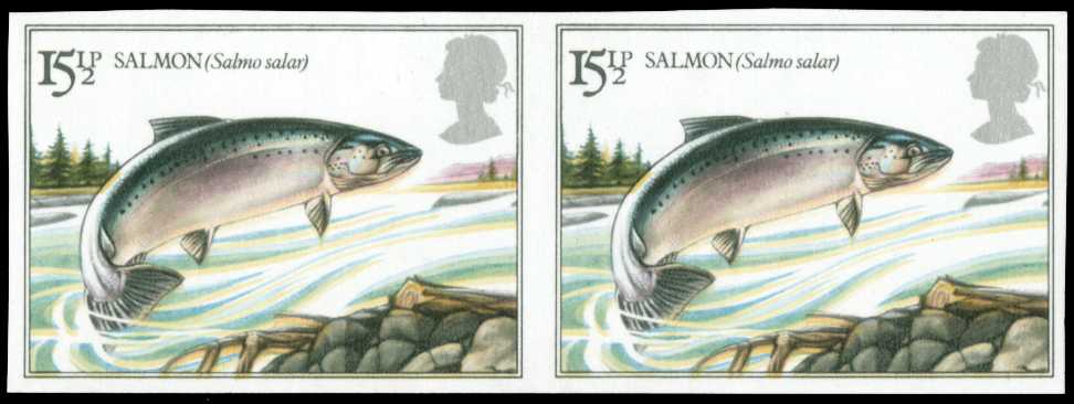 1983 15½p British River Fishes. Very...