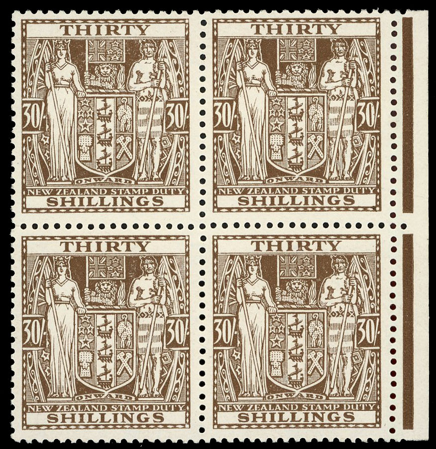 NZ SG F160 block mint