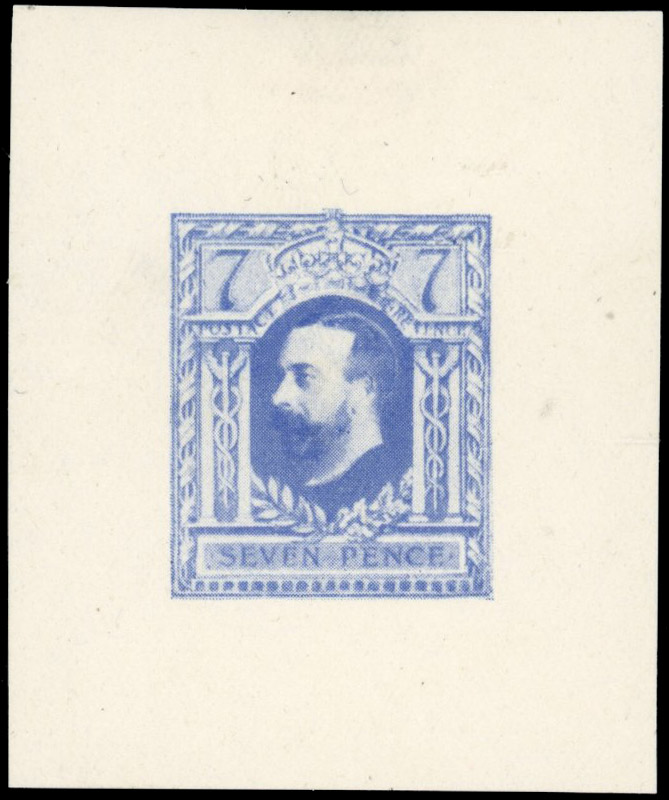 GB 1911-12 Hentschel Large Format 7d essay in blue