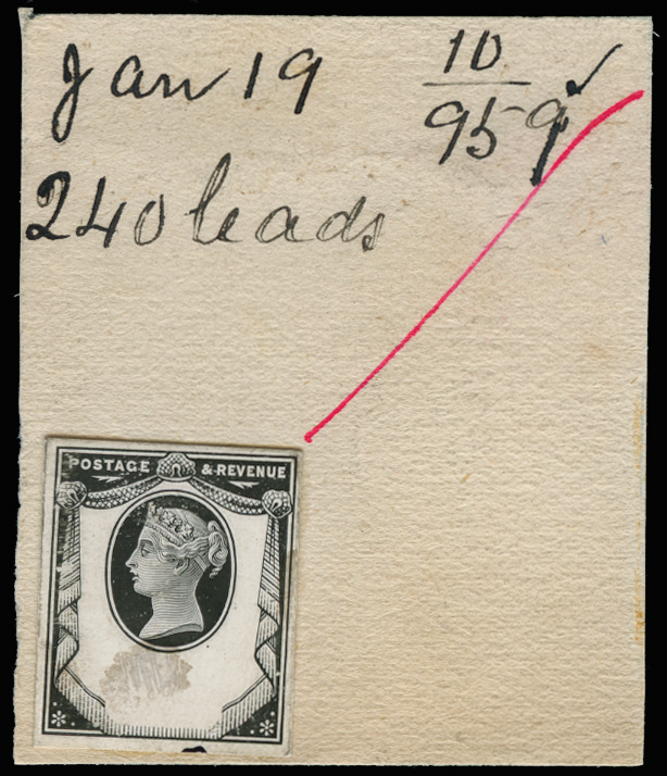 GB 1886 (PROOF) SG198var