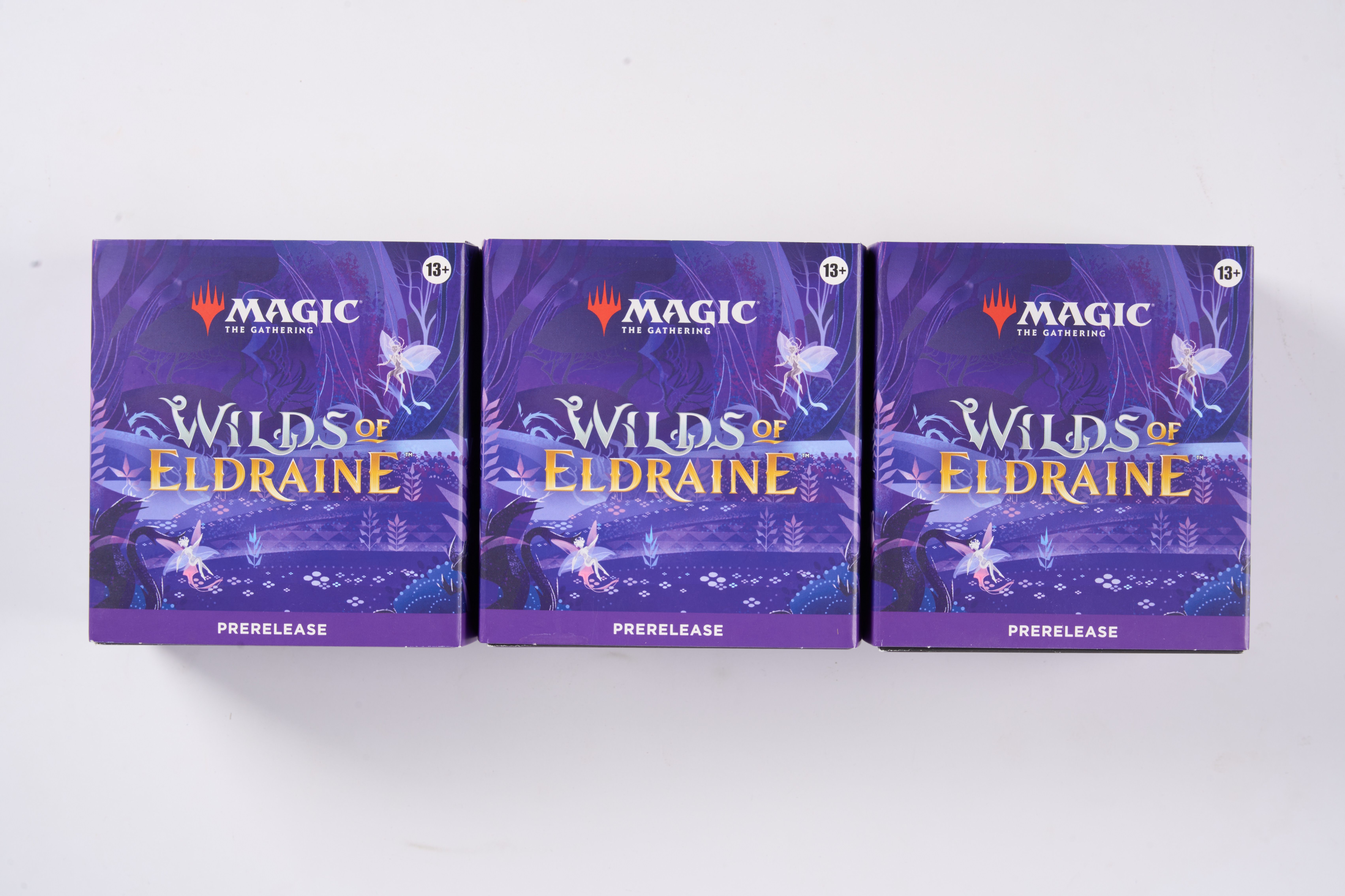 Wilds of Eldraine Prerelease Kits (x3 copies)