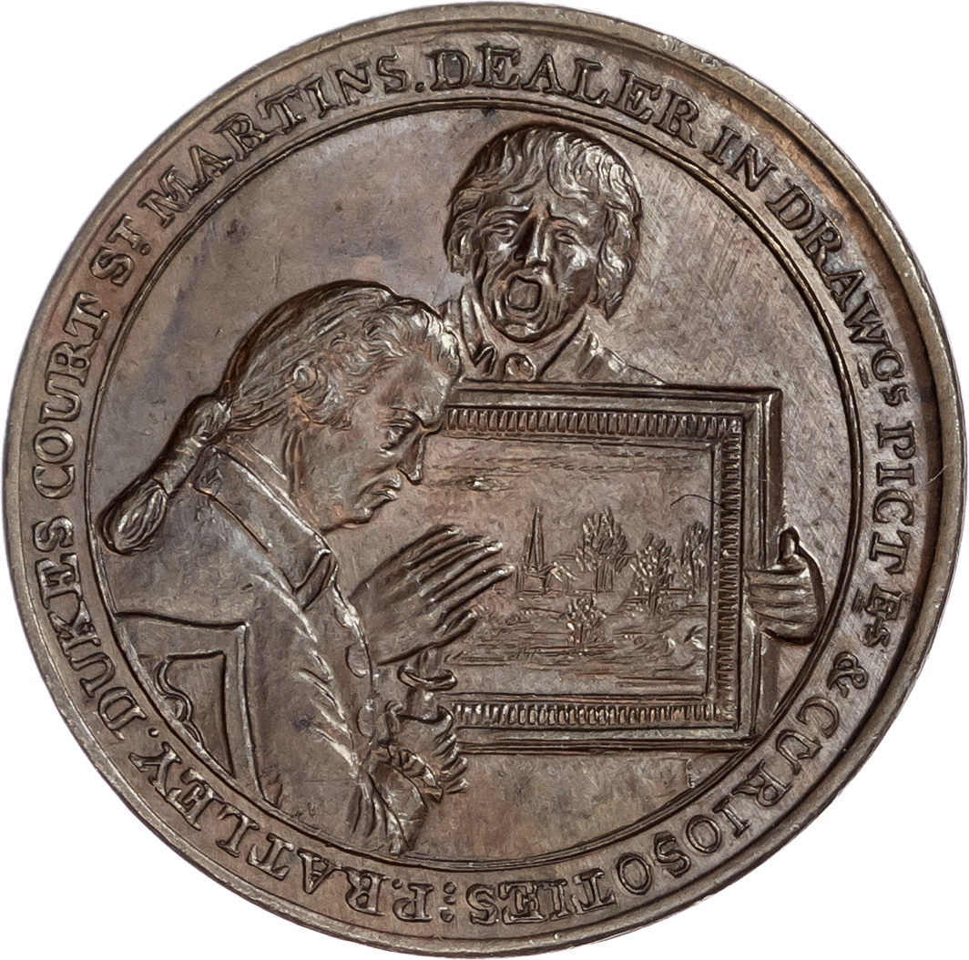 London - St. Martin’s Lane, Peter Ratley Halfpenny 1795