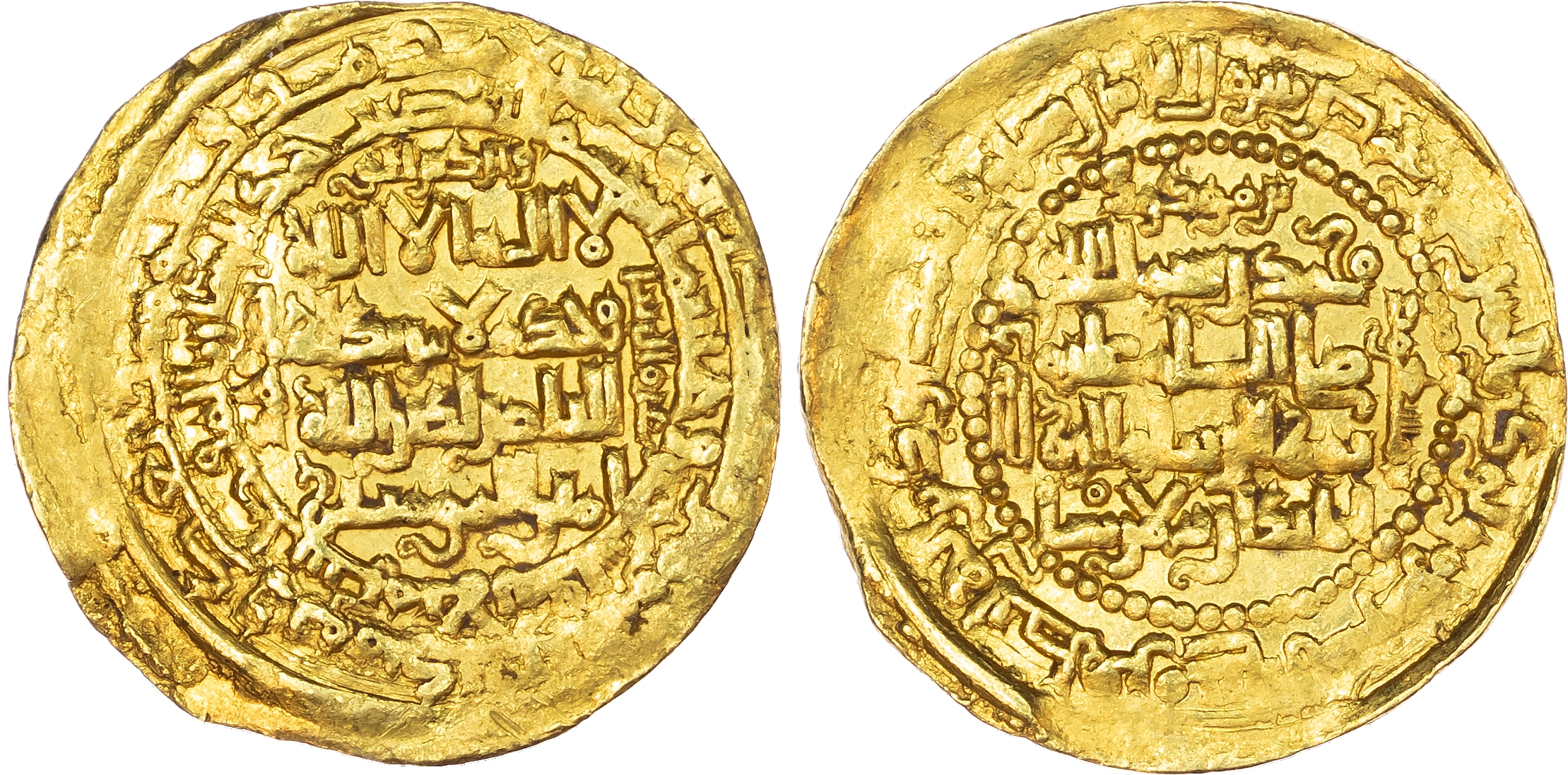 Zengid of Mosul, Nur al‑Din Arslanshah I (AH 589‑607/ 1193‑1211 AD), gold Dinar, AH 592 / 1196 AD, al-Mosul