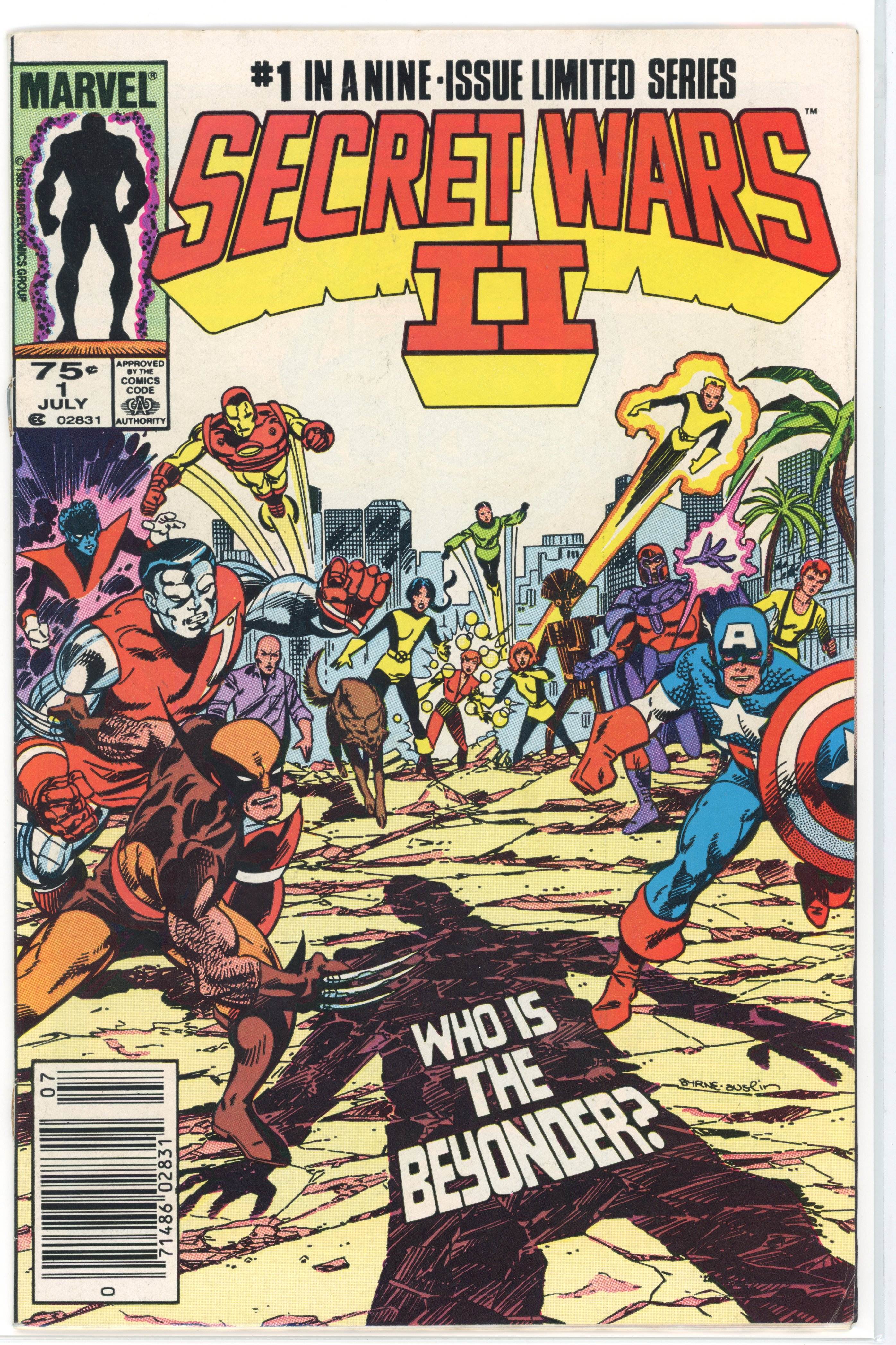 Secret Wars II Complete Set (Marvel Comics, 1985-86) Bundle of 9 Issues