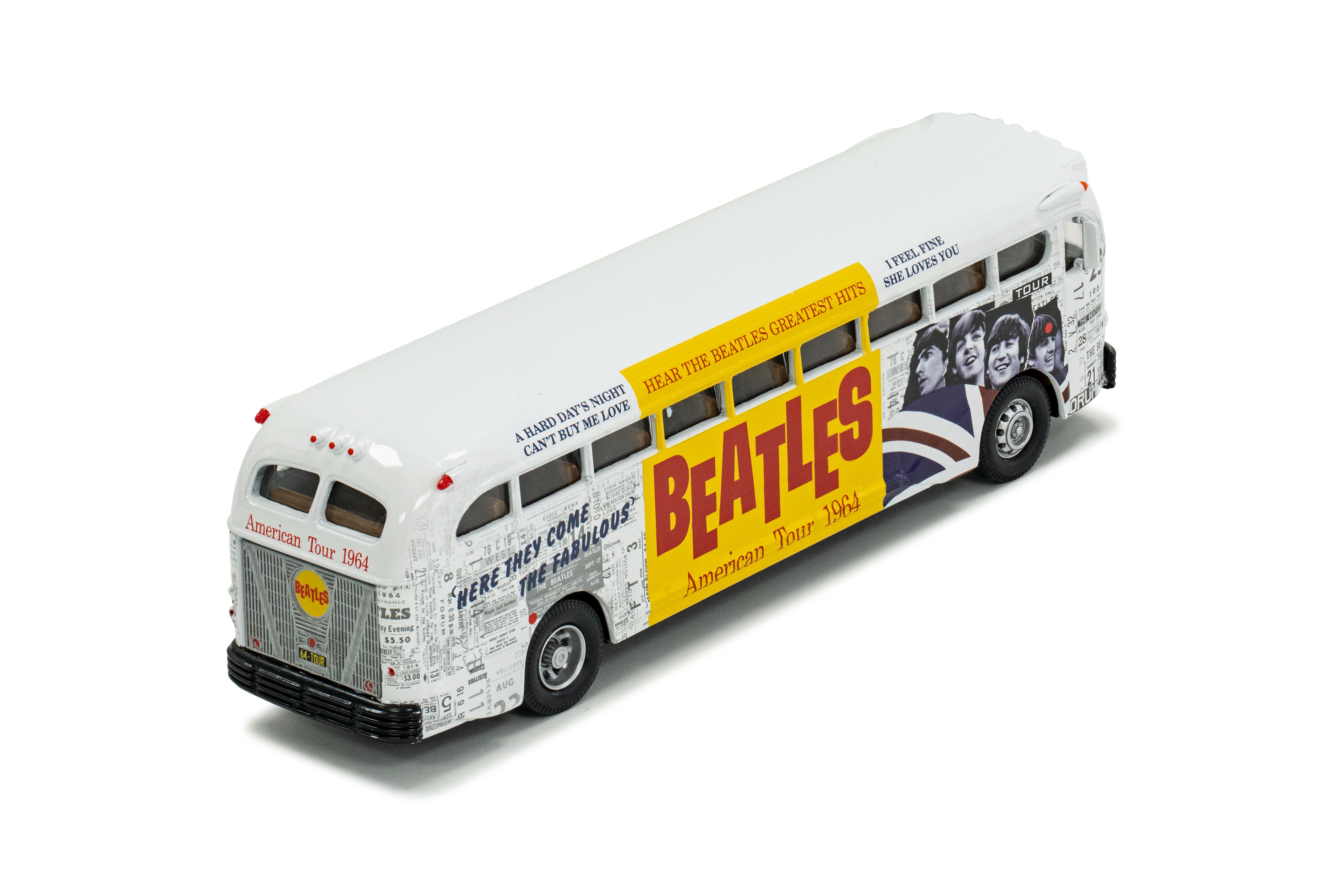 Corgi - Beatles USA 1964 Tour Bus PP Sample – unproduced