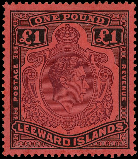 Leeward Islands SG 114af mint