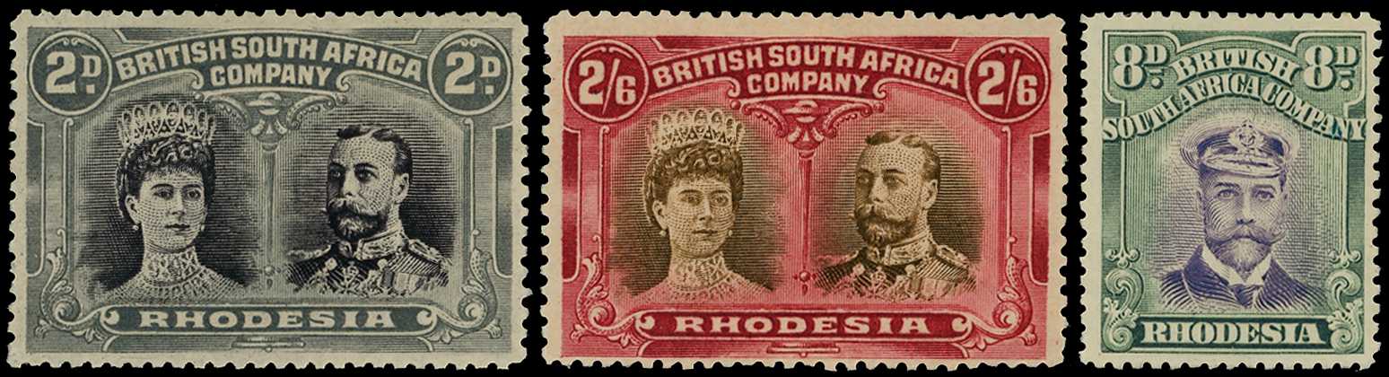 1910-19 mint selection comprising 1910-13...
