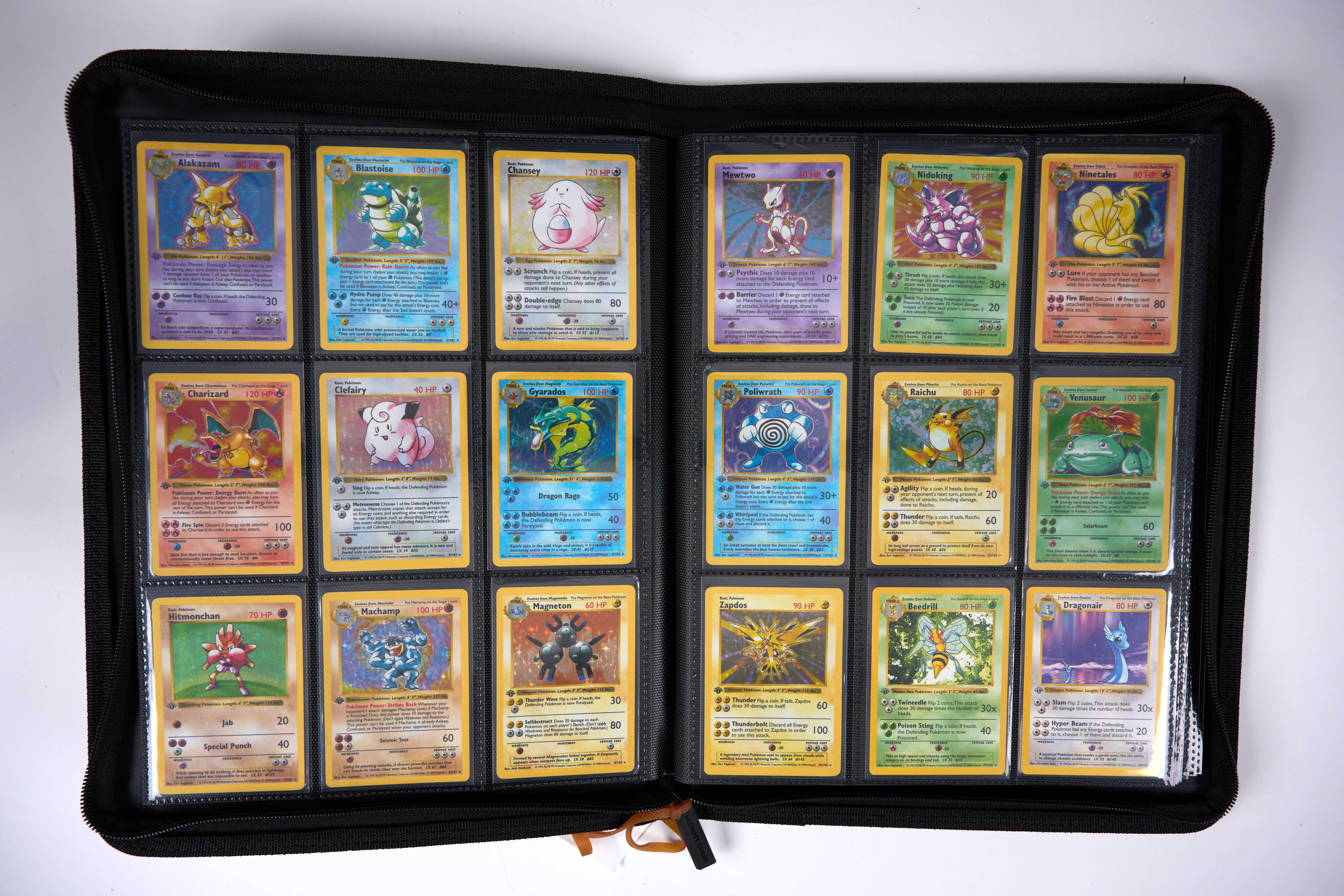 Base Set 1st Edition Shadowless Complete Set