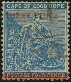Cape of Good Hope SG 34b used