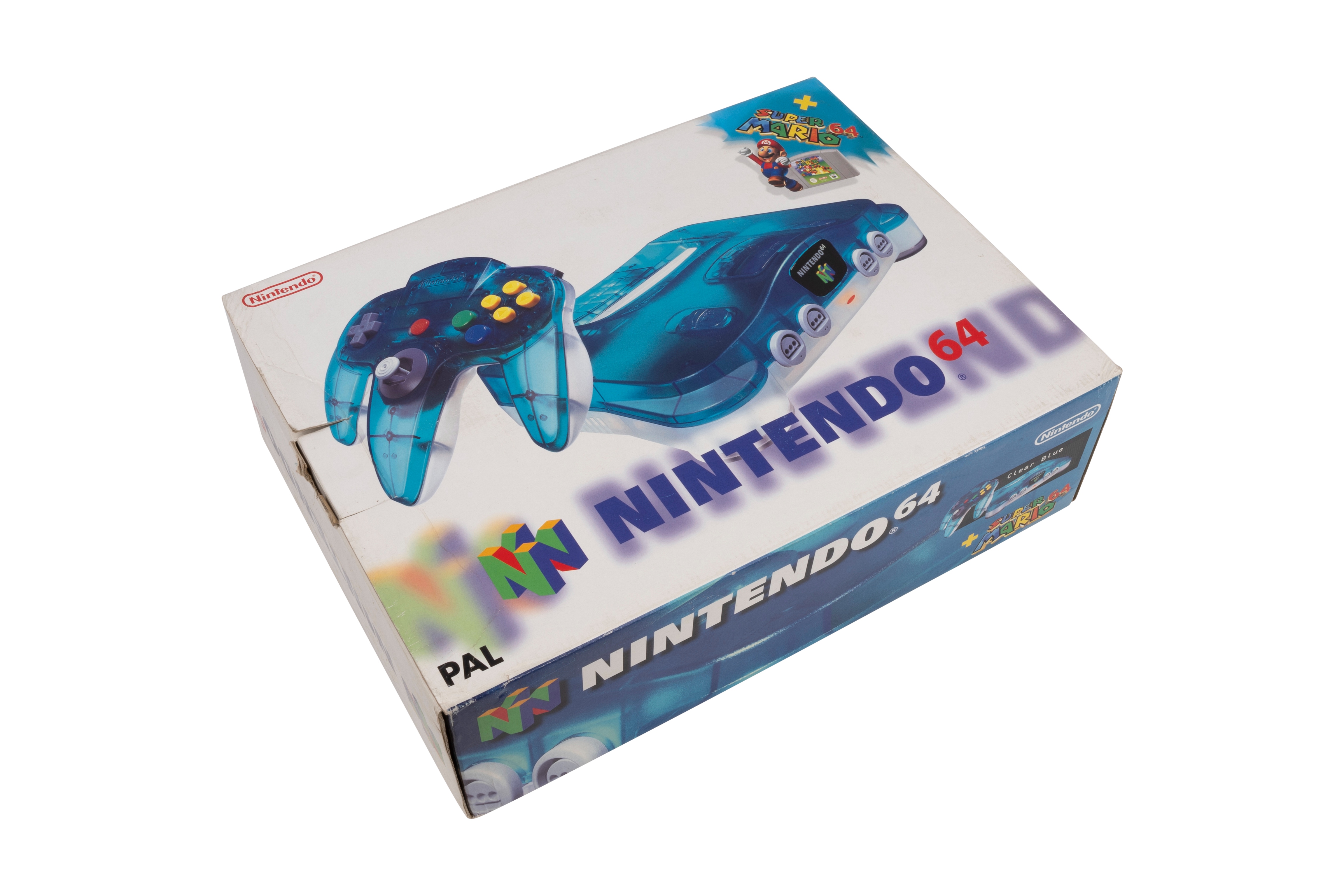 Nintendo 64 Clear Blue Console - Brand new/Boxed 