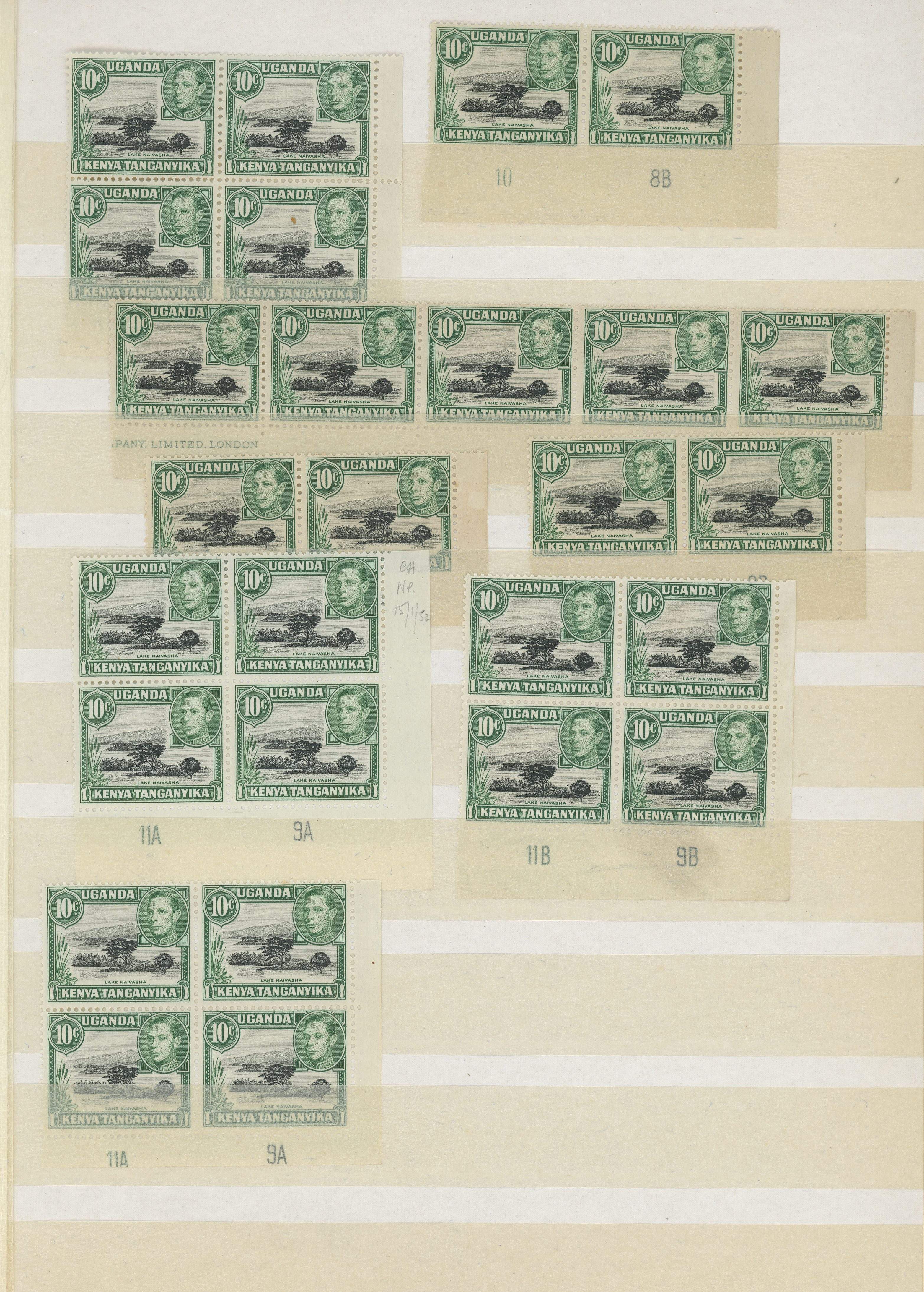 KUT SG 135, a, d collection mint