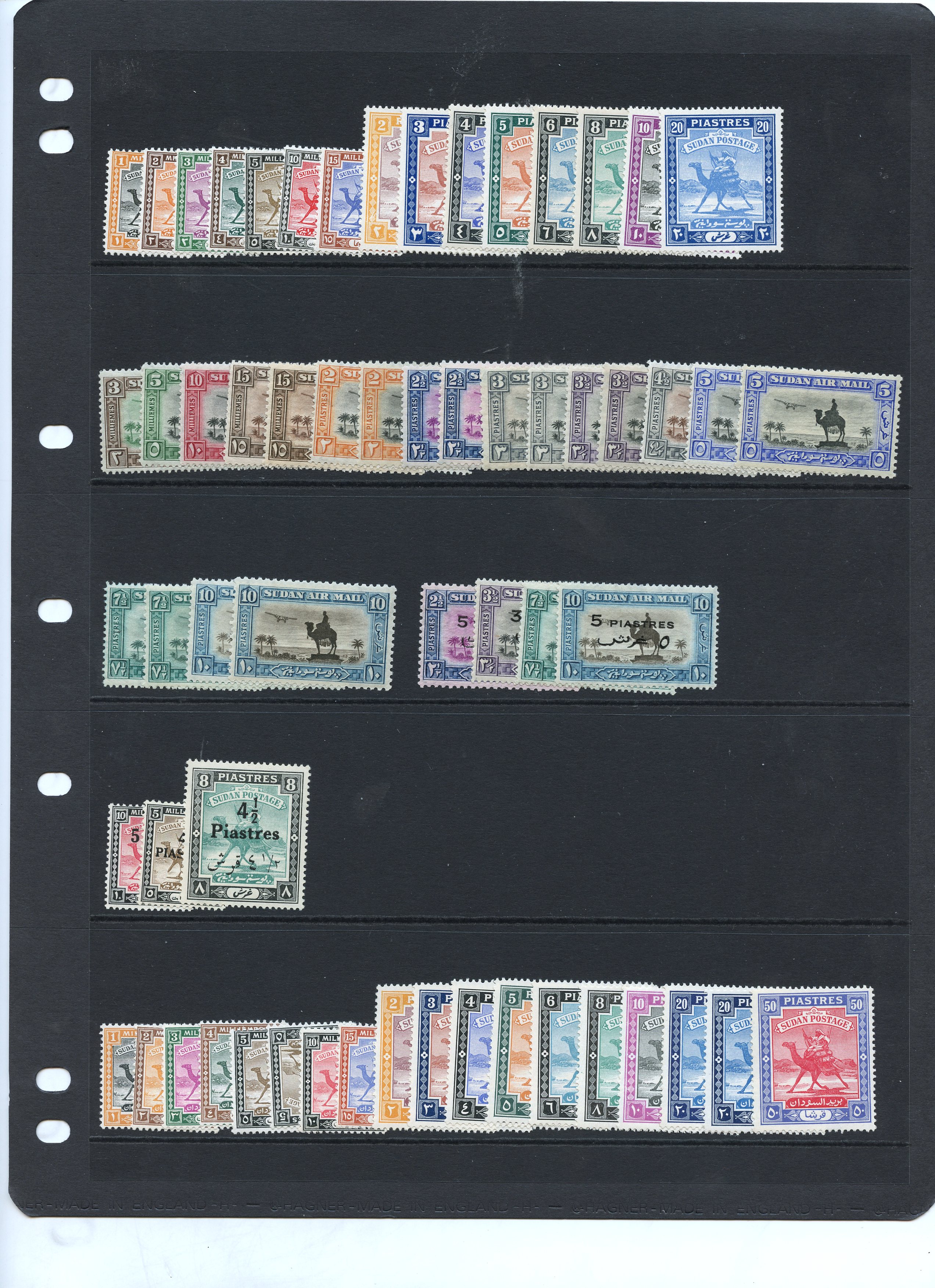 Sudan KGVI collection...