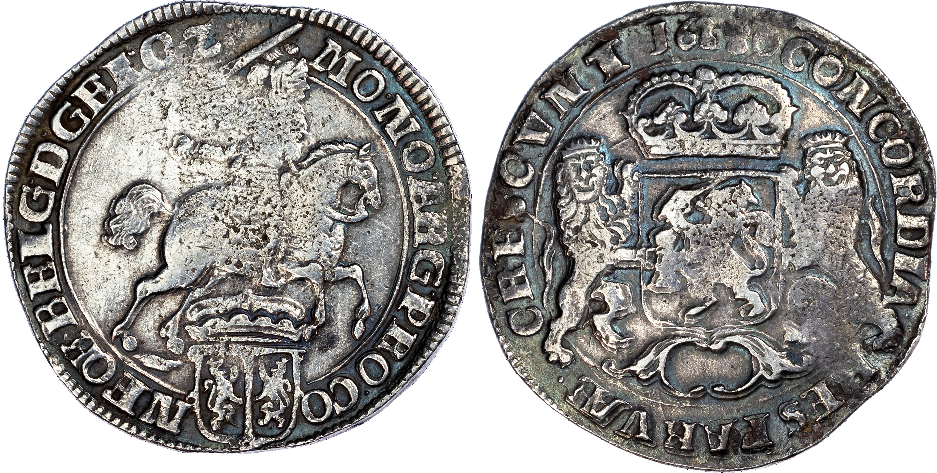 Netherlands, Gelderland, silver Rider Ducaton, 1680