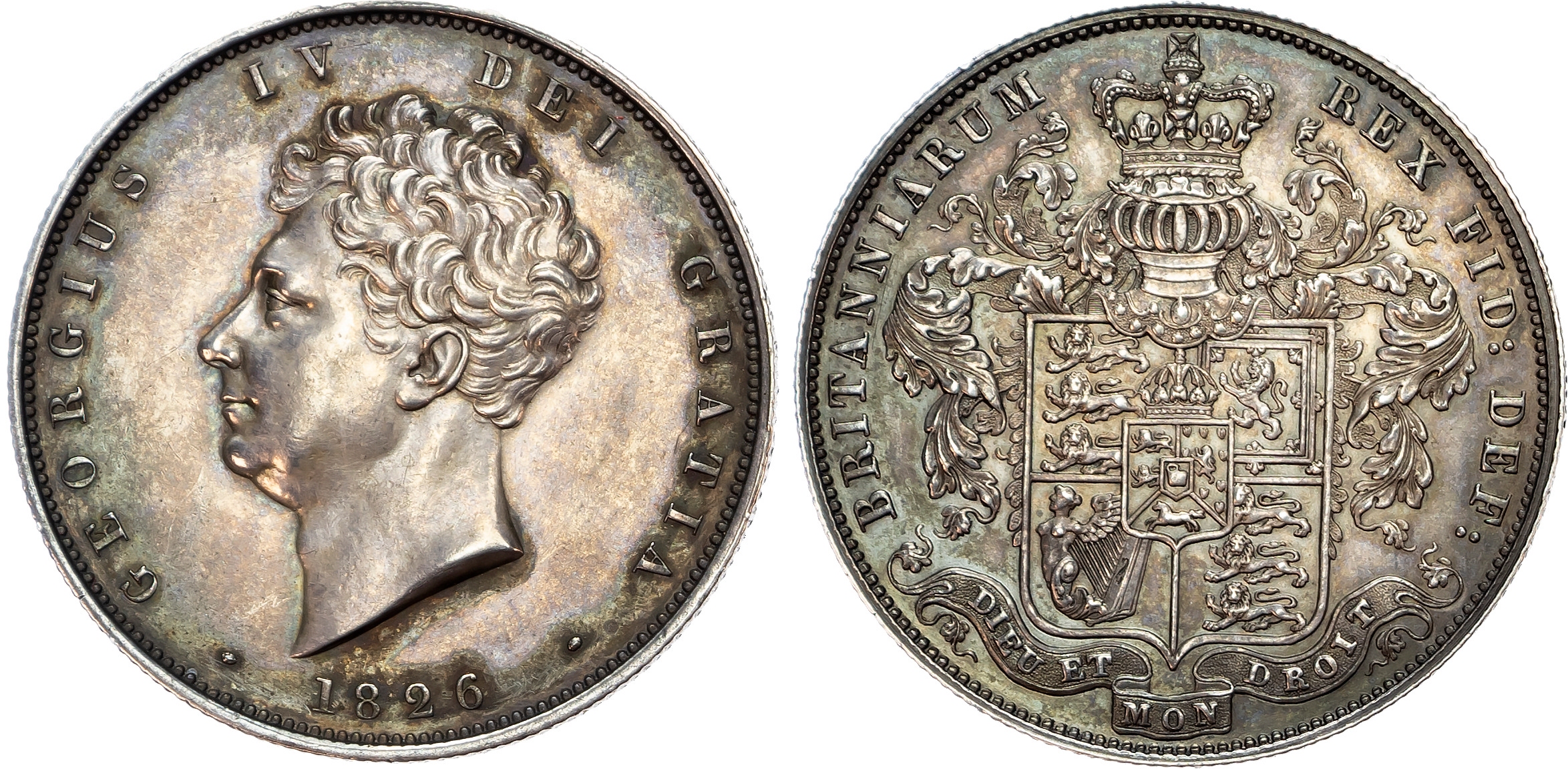 George IV (1820-30), Proof Halfcrown, 1826