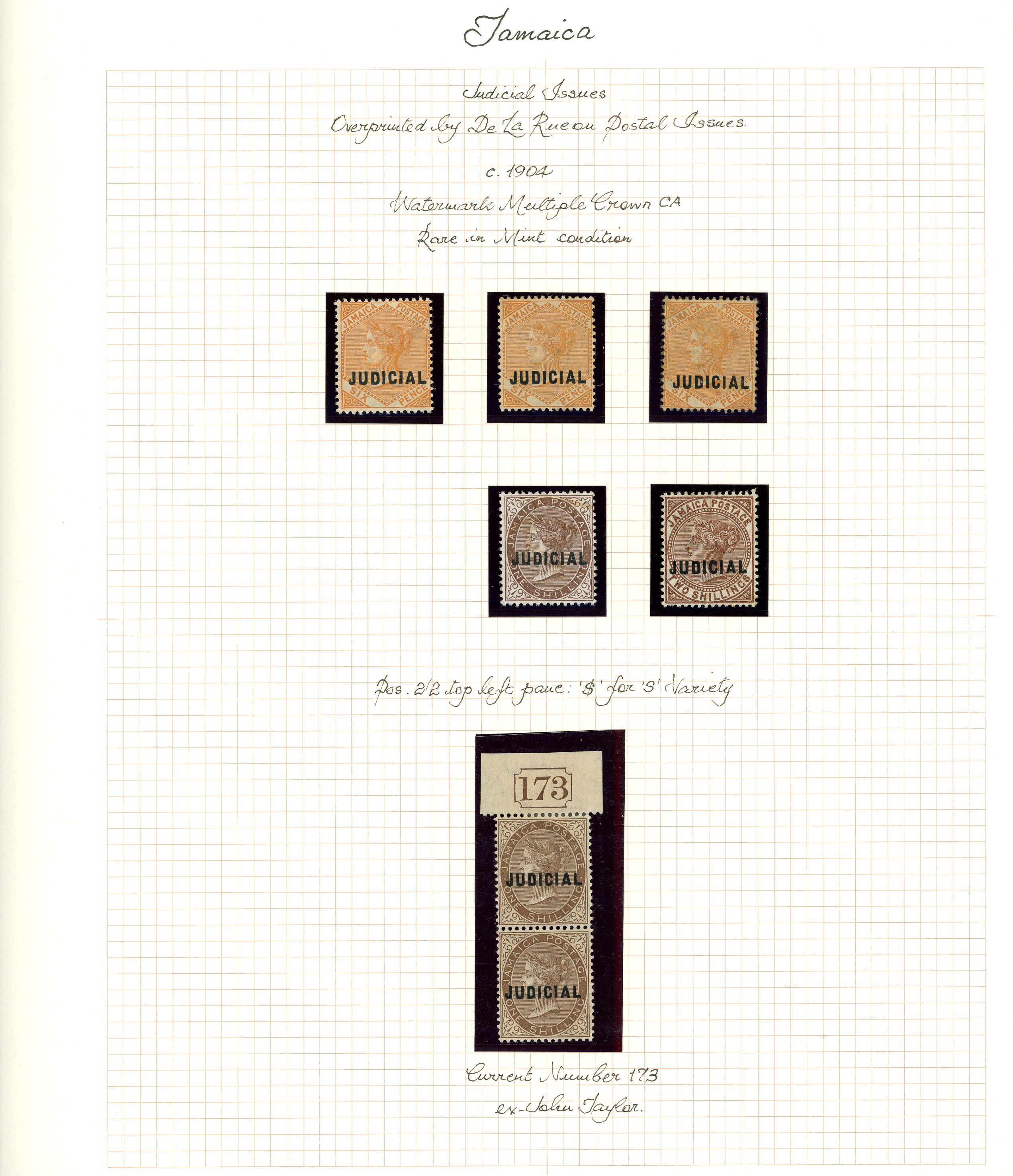 Judicial: 1898-1908 comprehensive collection...