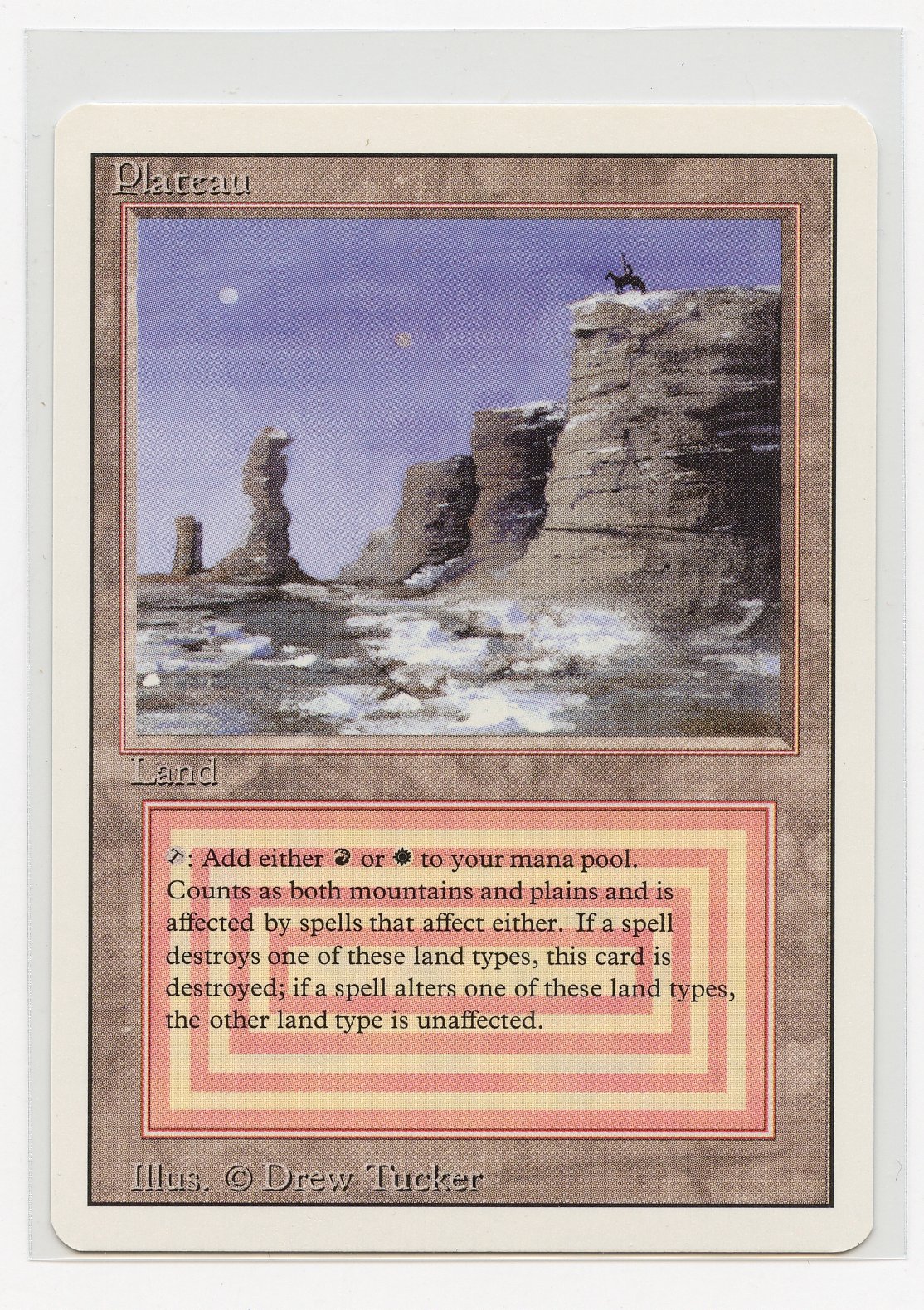 Plateau - Revised Dual Land (EX+)