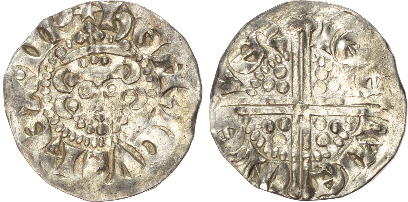 Henry III (1216‑1272), AR Long Cross Penny, Provincial Phase (1248‑1250), Class 3b1, York mint, Jeremy (Louth) as moneyer.