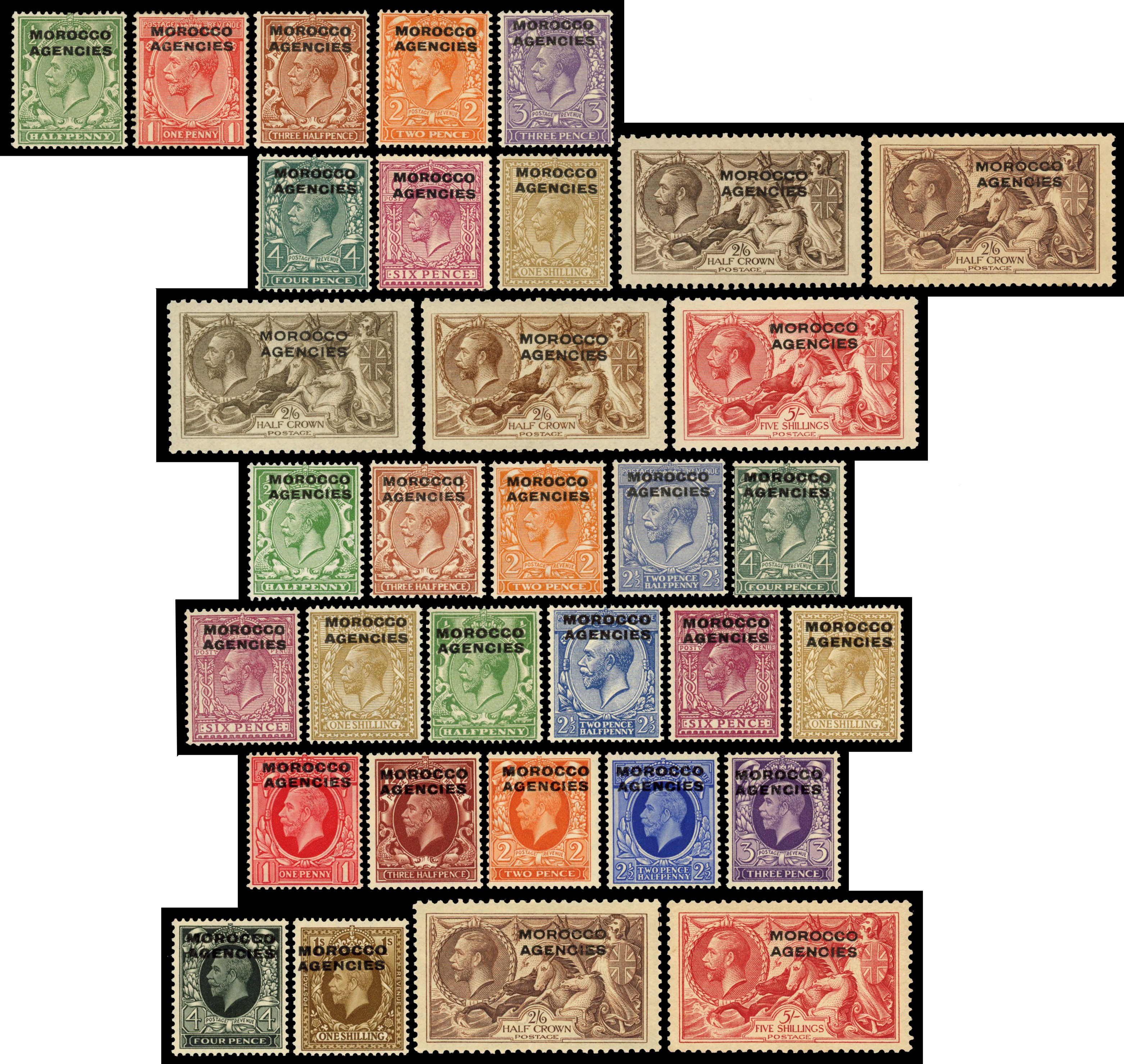 Morocco Agencies British currency range