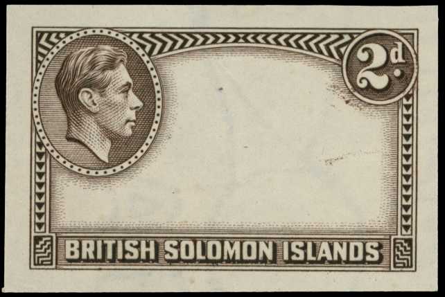 1939-51 2d proof of frame only in...
